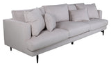 Sofia 3-Pers. Soffa, beige sammet