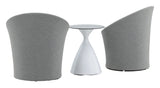 Spoga Lounge Set - White/Gray