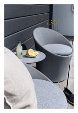 Spoga Lounge Set - White/Gray