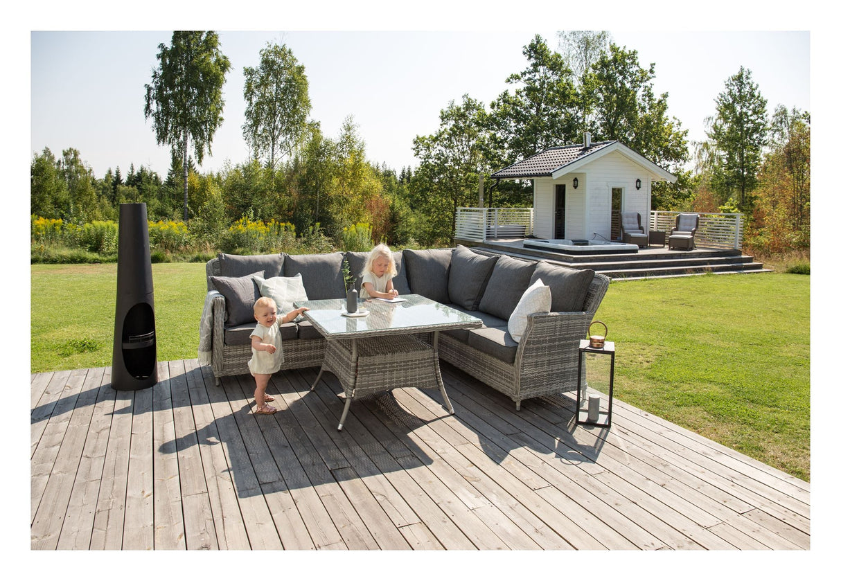 Vikelund Lounge Set - Gray