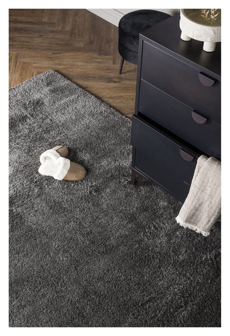 Walter Rug 230x160 - Dark Grey