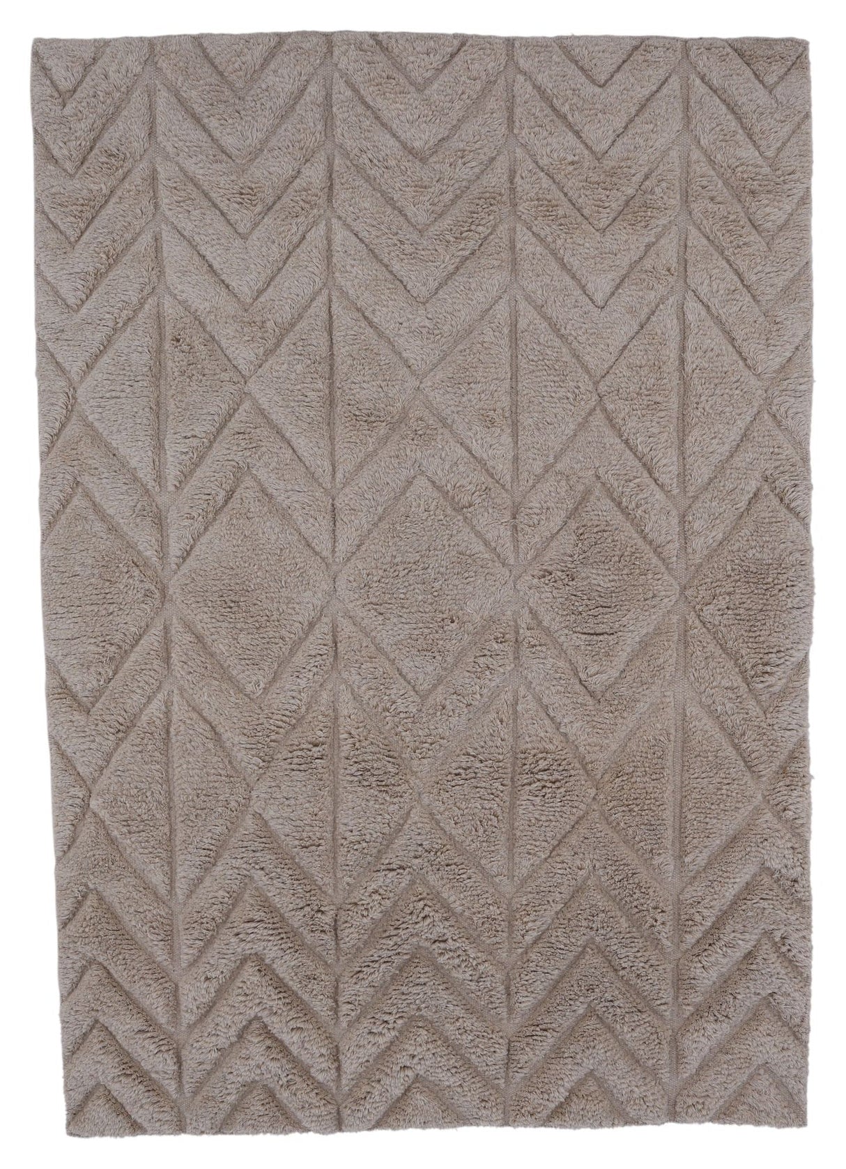 Zoe Wool Mix Filt, 200x300, Beige