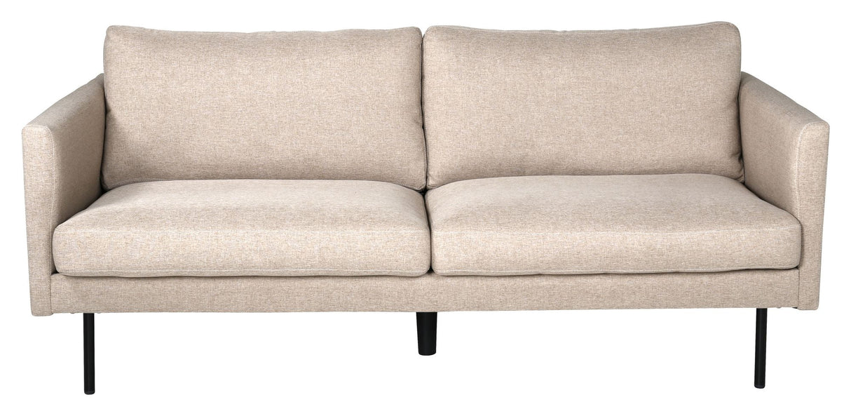 Zoom 2-sits soffa, beige tyg