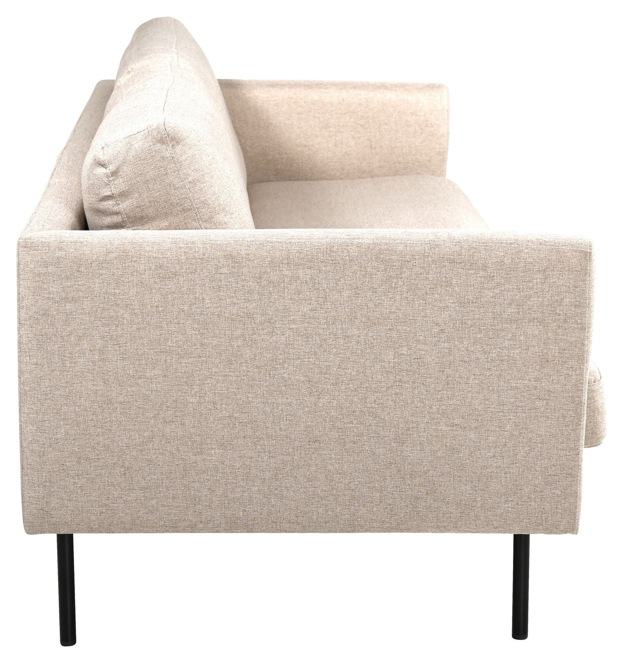 Zoom 2-sits soffa, beige tyg