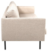 Zoom 2-sits soffa, beige tyg