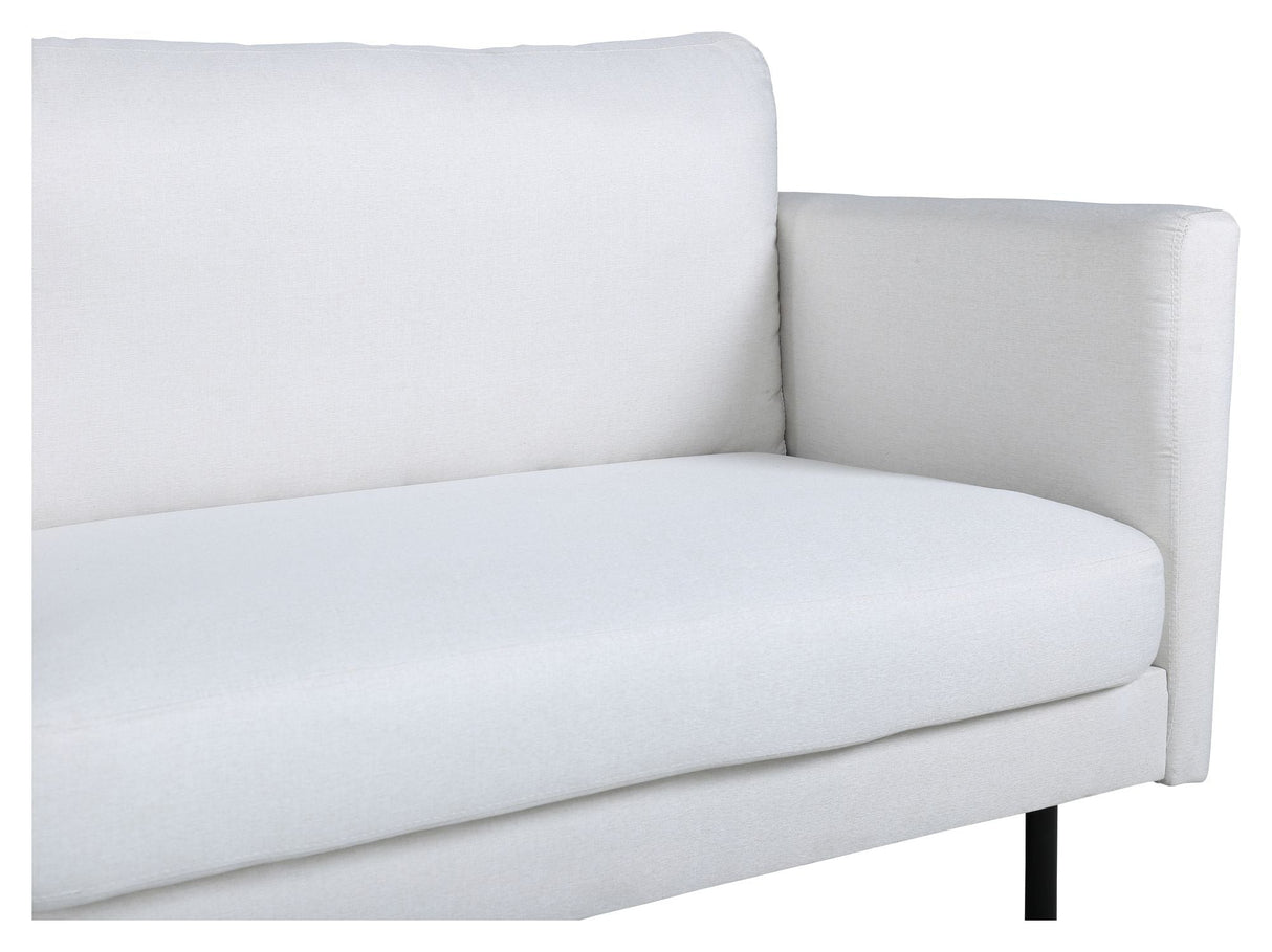 Zoom 3-sits. Soffa, off-white tyg