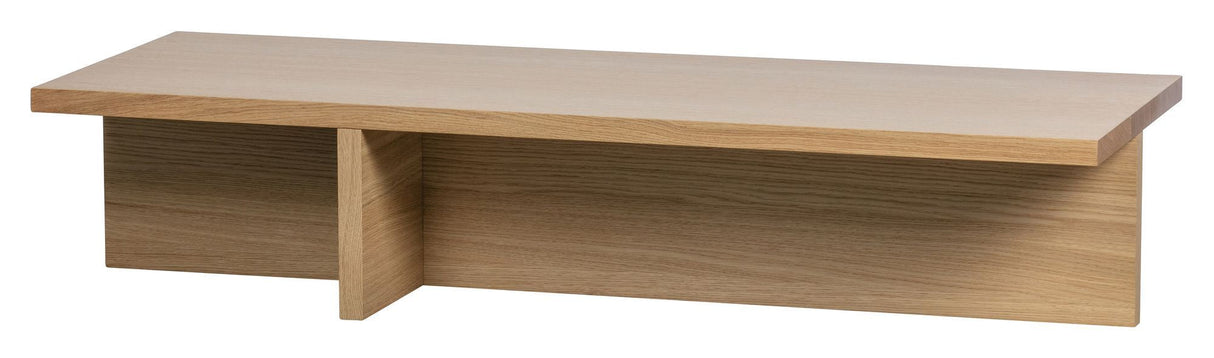 Vinkel soffbord - Oak Veneer, 135x49