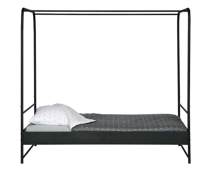 Vunk Bed Frame 200x120 - Black Metal