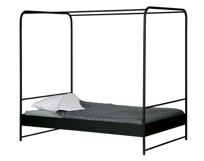 Vunk Bed Frame 200x120 - Black Metal