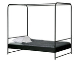 Vunk Bed Frame 200x120 - Black Metal