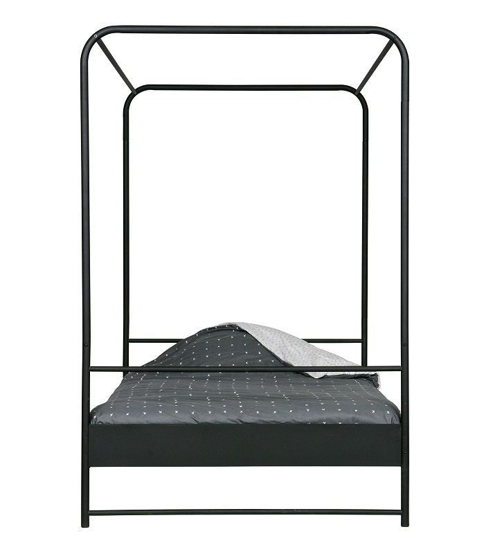 Vunk Bed Frame 200x120 - Black Metal