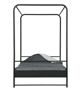 Vunk Bed Frame 200x120 - Black Metal