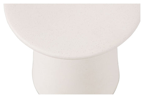 Button Pall Glazed Ceramics, Off White