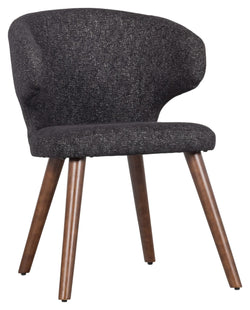 Cape Dining Chair, Black Melange