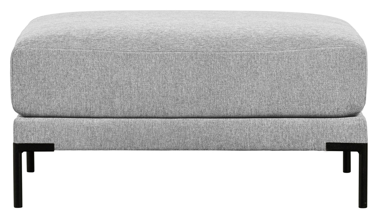 Par pouf 50x100 - ljusgrå