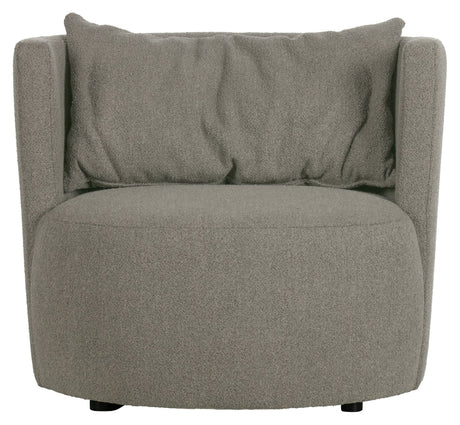 Utforska lounge stol - Grey Bouclé