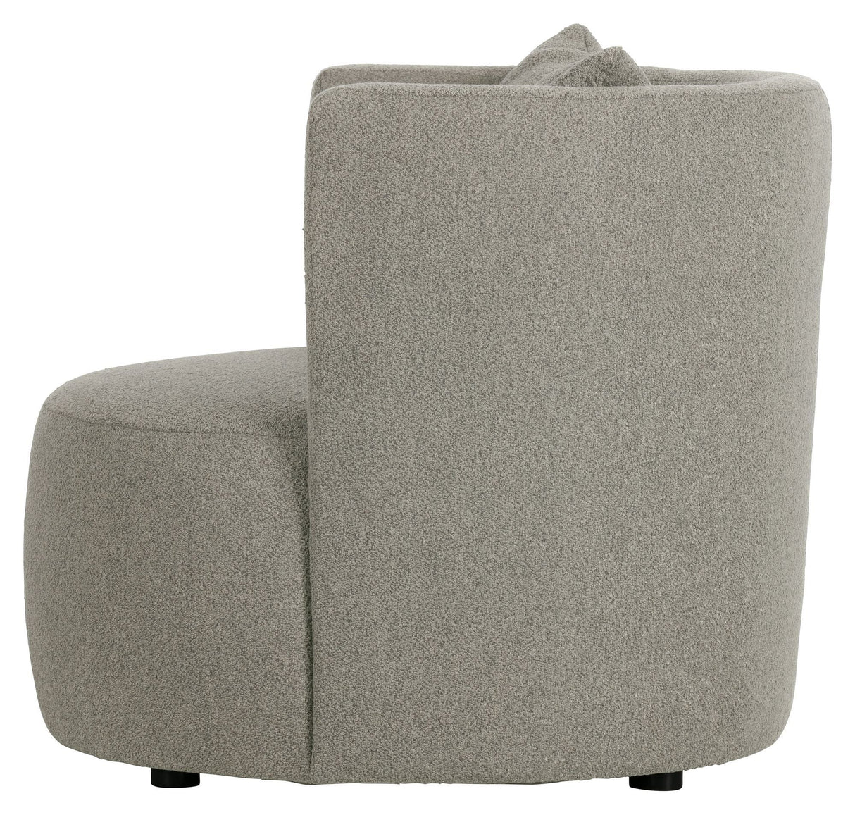 Utforska lounge stol - Grey Bouclé