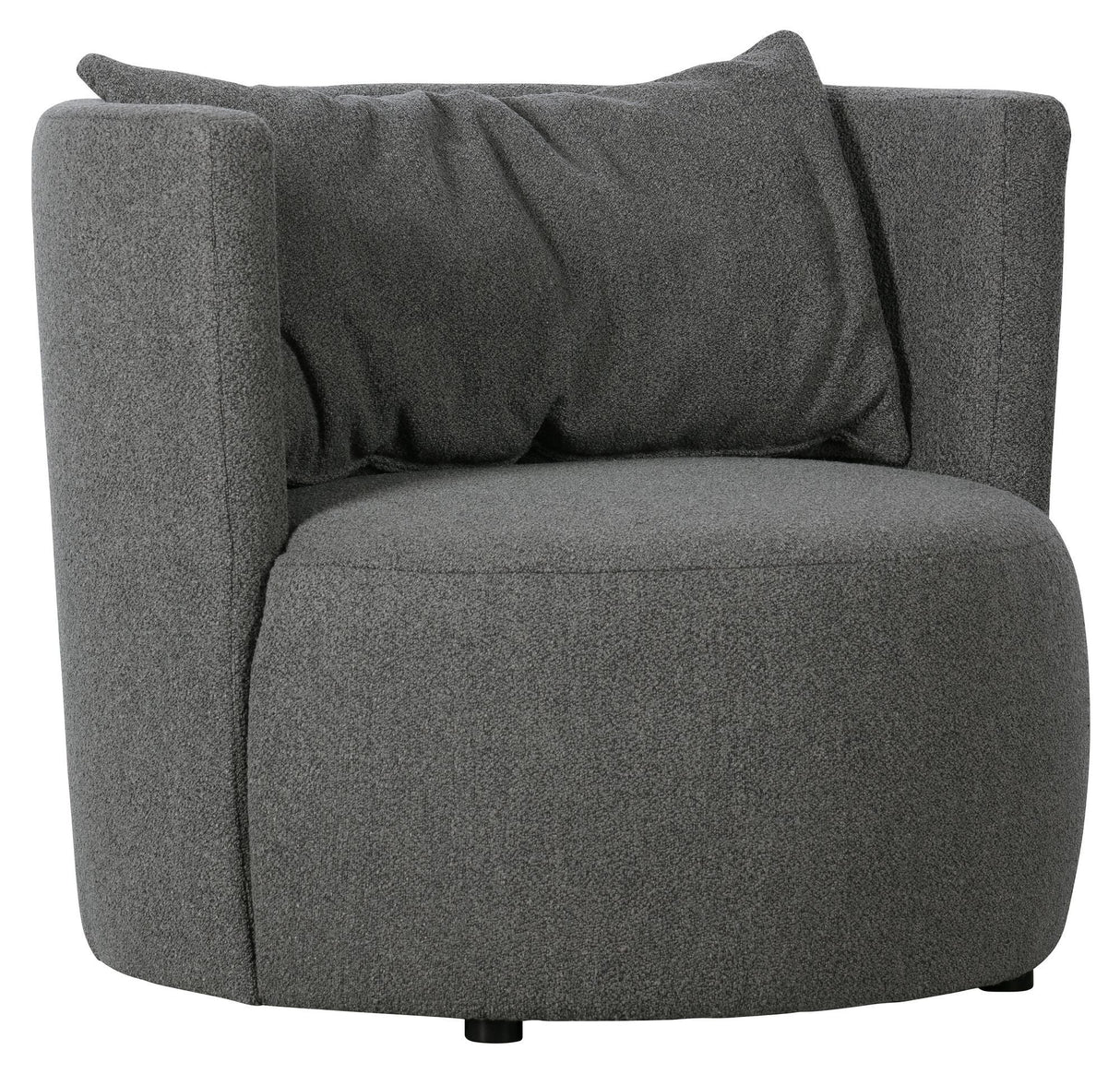 Utforska loungestol - Steel Grey Bouclé