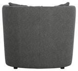 Utforska loungestol - Steel Grey Bouclé