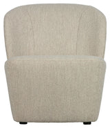 Locky Lounge Chair - Natural Bouclé