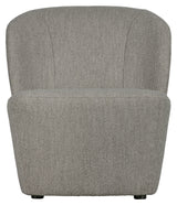 Locky Lounge Chair - Grey Bouclé