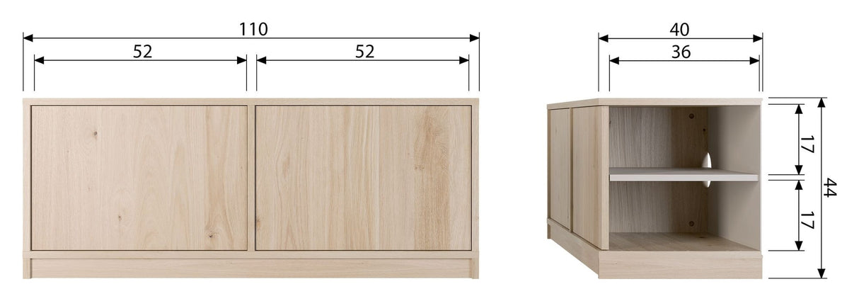 Modulair Base 40x110 - ek