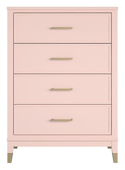 Westerleigh bröstet w. 4 lådor, rosa