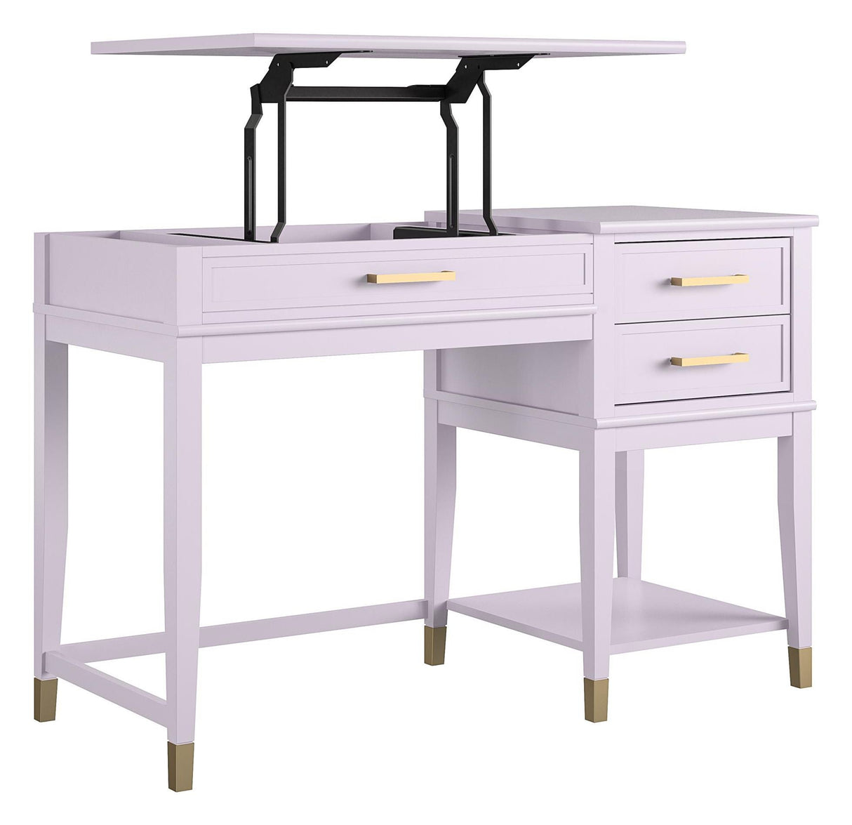 Westerleigh Desk med höjningsfunktion, lavendel