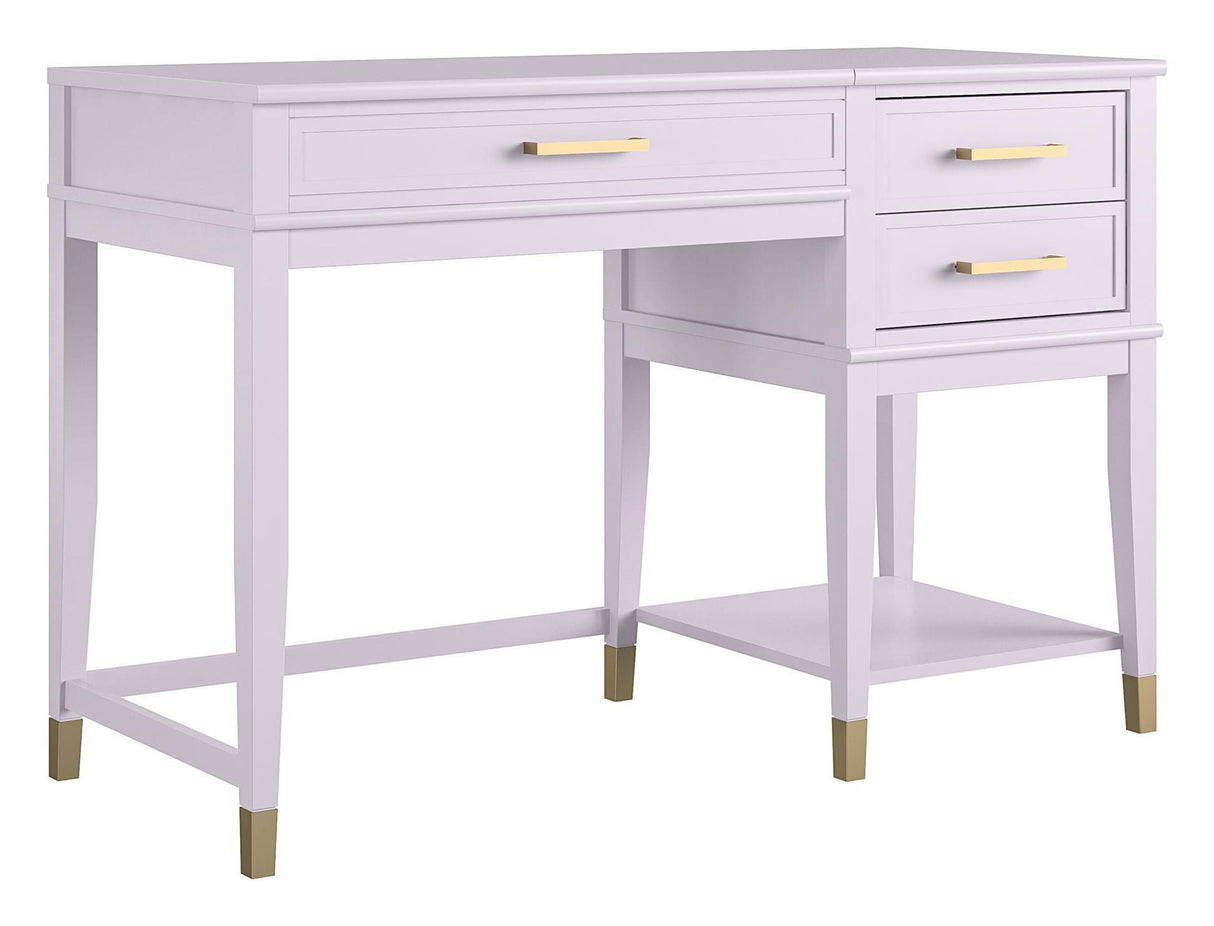 Westerleigh Desk med höjningsfunktion, lavendel