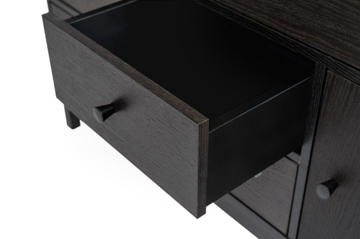 Woodman Abbeywood Sideboard - Black/Charcoal