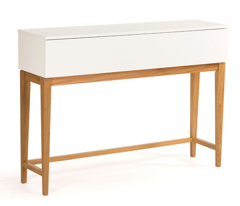 Woodman - Blanco Console Table - White