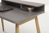 Woodman - Farsta Desktop - Grey