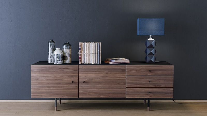 Woodman - Jugend Sideboard - Black/Walnut