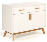 Woodman - Kensal Sideboard - White Laminate