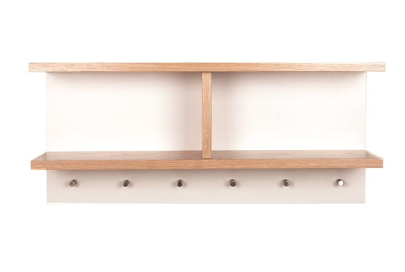 Woodman - Northgate Hat Shelf - Oak Veneer