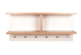 Woodman - Northgate Hat Shelf - Oak Veneer