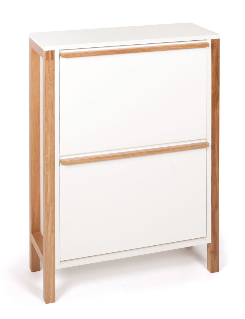 Woodman - Northgate Shoe Cabinet - White w. 2 dörrar