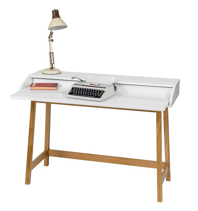 Woodman - St James Desk - White