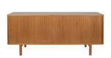 WOODMAN - SUMIRE Sideboard w. skjutdörrar - vit/natur