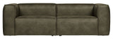 Woood Bean 3,5-pers. Soffa i Eco-Leather, Army Green