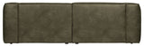 Woood Bean 3,5-pers. Soffa i Eco-Leather, Army Green