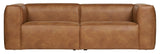 Woood Bean 3,5-pers. Soffa i Eco-Leather, Cognac