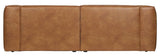 Woood Bean 3,5-pers. Soffa i Eco-Leather, Cognac