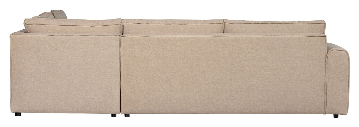 Freek corner soffa höger, beige