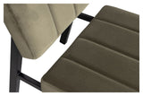 Woood Kaja Lounge Chair - Army Velor