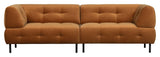 Lloyd 4-Pers. Soffa, Mat Cinnamon Velor