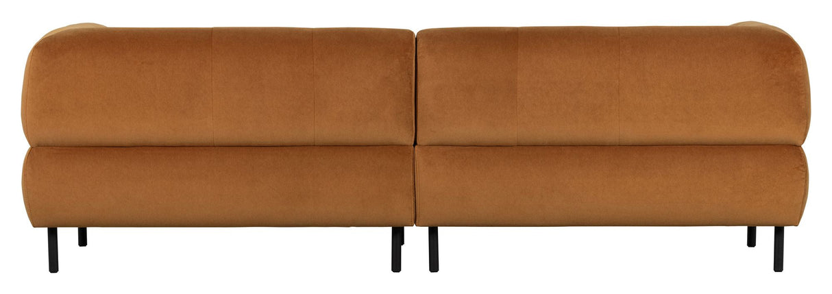 Lloyd 4-Pers. Soffa, Mat Cinnamon Velor