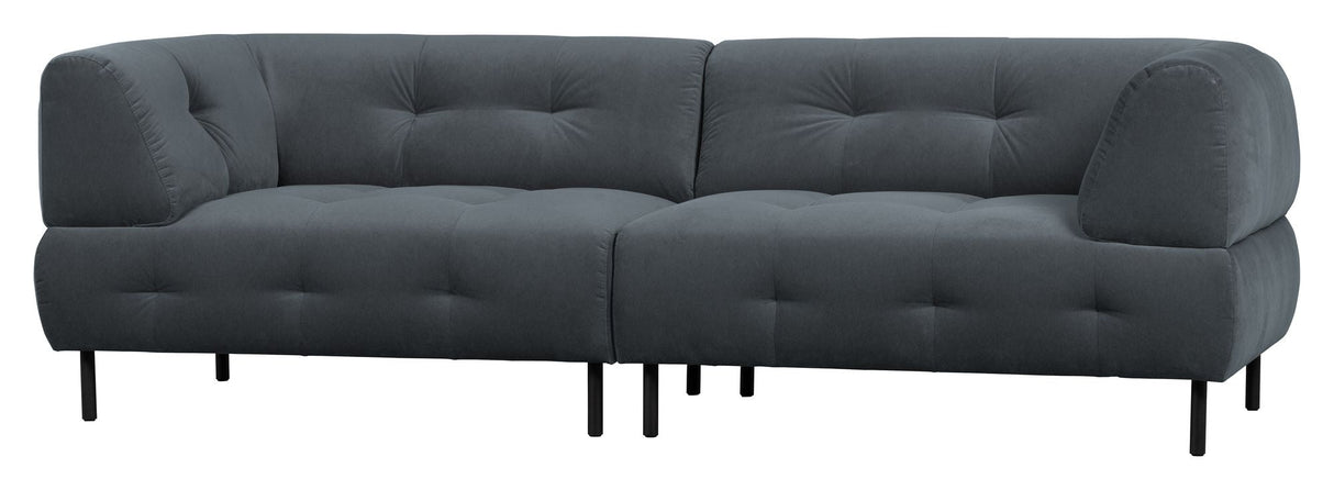 Lloyd 4-Pers. Soffa, Mat Cloud Velor