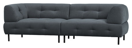 Lloyd 4-Pers. Soffa, Mat Cloud Velor