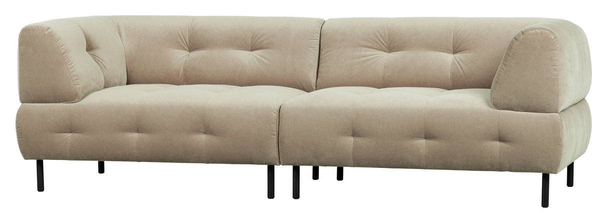 Lloyd 4-Pers. Soffa, Mat Sea Salt Velvet